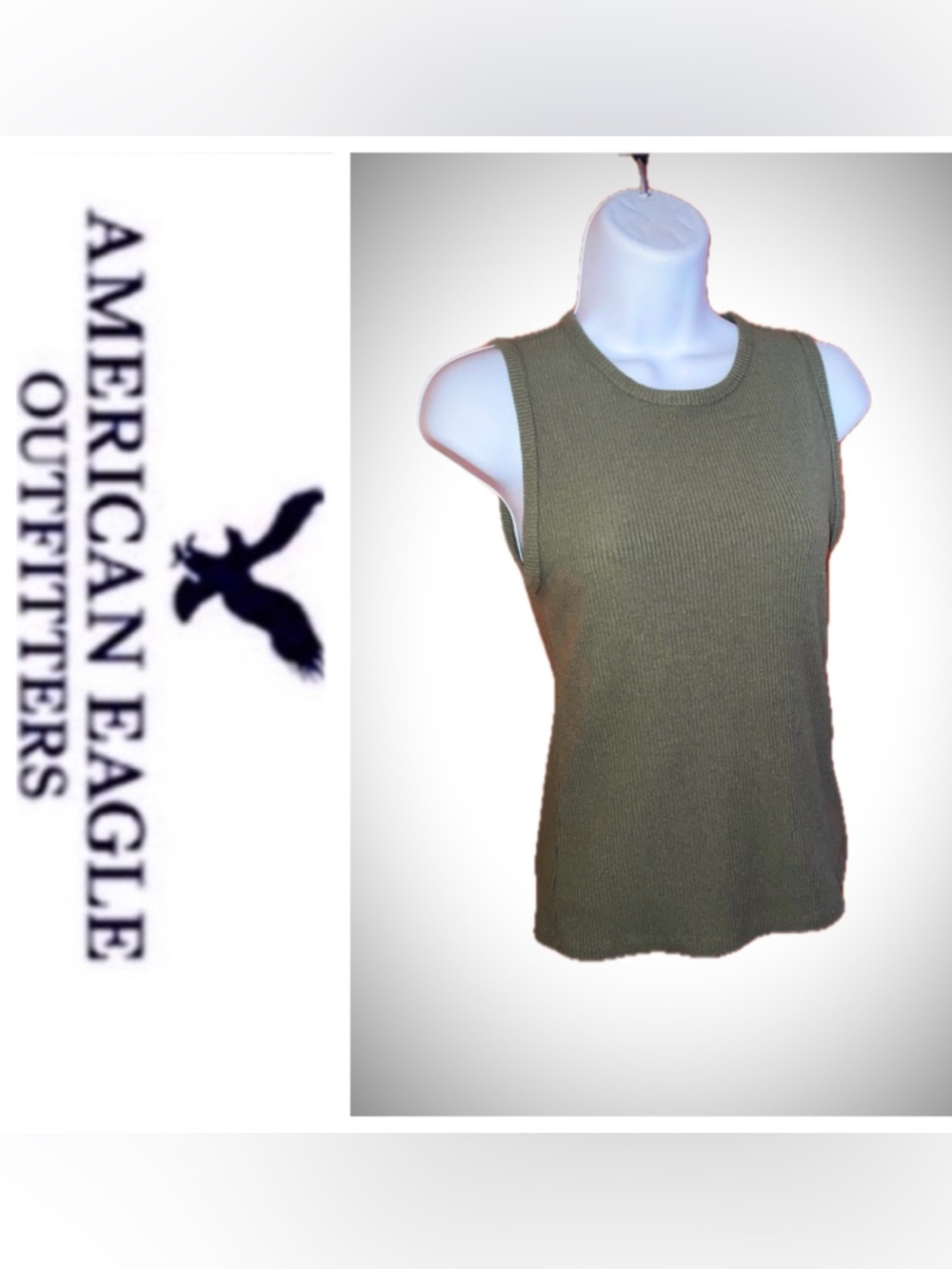 American Eagle Outfitters Sage Tank Top